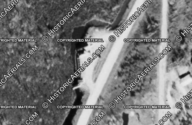 Castle One Stop Motel - 1960 Aerial